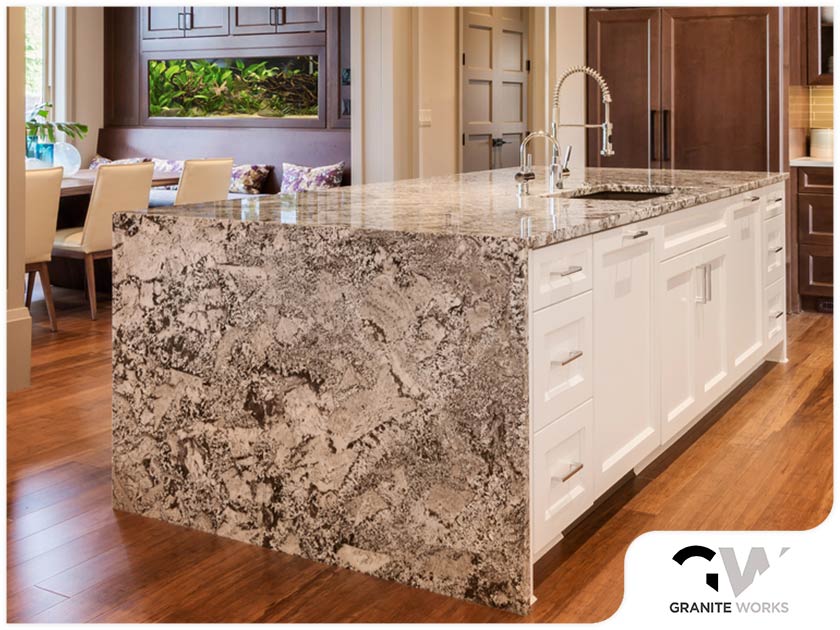 A Waterfall Countertop, Are Granite Countertops Out Of Style 2020